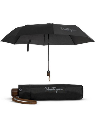 Pentagon Noah Auto Open/Close Umbrella - Black