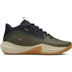 Under Armour Lockdown 7 Ανδρικά Αθλητικά Παπούτσια για Μπάσκετ Χακί 3028512-300