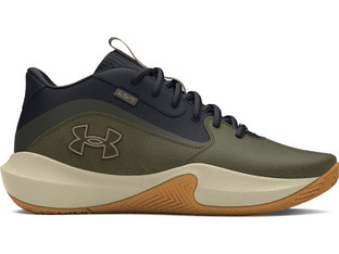 Under Armour Lockdown 7 Ανδρικά Αθλητικά Παπούτσια για Μπάσκετ Χακί 3028512-300