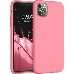 Θήκη Apple iPhone 11 Pro Max - KWmobile TPU Case Σιλικόνης - Bubblegum Pink (49789.212)