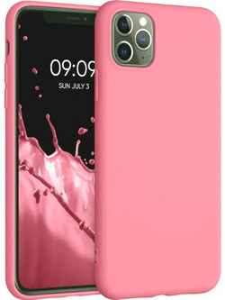 Θήκη Apple iPhone 11 Pro Max - KWmobile TPU Case Σιλικόνης - Bubblegum Pink (49789.212)