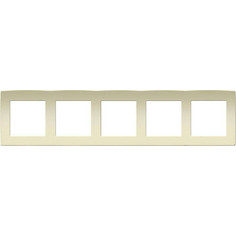 Πλαίσιο Διακόπτη 5 Θέσεων Prime 1000119402 Ivory Aca