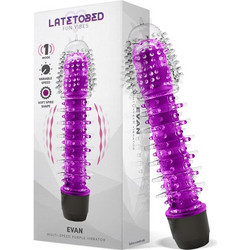 LateToBed Evan Δονητής G-Spot 16.5cm Μωβ