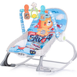 Chipolino Baby Spa Ηλεκτρικό Relax Μωρού Κούνια με Μουσική & Δόνηση έως 18kg Γαλάζιο