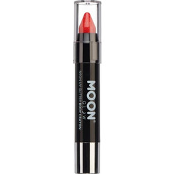 MOON ΜΟΛΥΒΙ BODY PAINTING NEON UV GLITTER RED 3.2g M04045