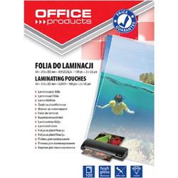 OFFICE Δίφυλλο Πλαστικοποιήσης Α6 125mm 20325035-90