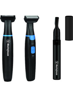 Westinghouse Trimmer Μηχανή Ανδρική Επαναφορτιζόμενη Προσώπου Μύτης & Αυτιών WH1145
