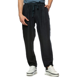 Crossley Ανδρικό Παντελόνι Λινό Relaxed Εφαρμογή Navy Μπλε BENAS-771