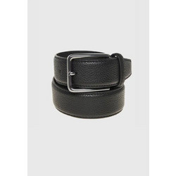 Funky Buddha Ανδρική Ζώνη από Δερματίνη Μαύρη FBM010-039-10