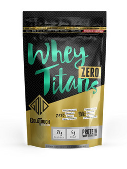 Gold Touch Nutrition Whey Titans Zero Vanilla Cookies Πρωτεΐνη Ορού Γάλακτος Γράμμωσης Χωρίς Γλουτένη 908gr