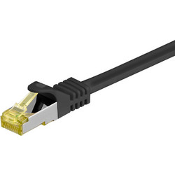 Goobay S/FTP STP Cat.7 Καλώδιο Δικτύου Ethernet 0.25m Black