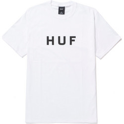 HUF ESSENTIALS OG LOGO T-SHIRT WHITE