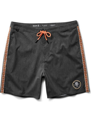Roark Chiller RAYA Boardshort Ανδρικό Μαγιό Σορτς με Σχέδια Μαύρο RB394