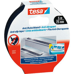 TESA ΑΝΤΙΟΛΙΣΘΗΤΙΚΟ ΜΑΥΡΟ 5 m x 25 mm