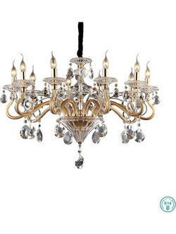 IDEAL LUX 10ΦΩΤΟΣ ΠΟΛΥΕΛΑΙΟΣ ΜΕ ΚΡΥΣΤΑΛΛΑ ΧΡΥΣΟΣ NEGRESCO SP10 087771