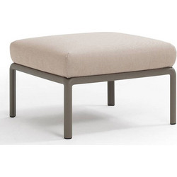 Komodo pouf ref.369 σκαμπό 10 - Tortora 72x72x47,5(47,5)cm