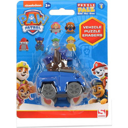 Αυτοκινητάκι 3D Pazzle Γόμα Chase Paw Patrol 6cm
