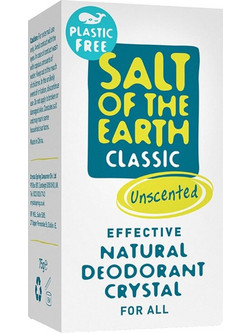 A.Vo Body Salt Of The Earth Φυσικό Αποσμητικό Stick Κρύσταλλος Χωρίς Αλουμίνιο 75gr