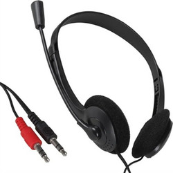 Iggual Easy Call On Ear Ακουστικά Υπολογιστή με Μικρόφωνο & 3.5mm Jack