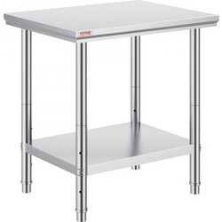 Επαγγελματικός Πάγκος Εργασίας VEVOR 60x76x80cm από Ανοξείδωτο Ατσάλι με Κάτω Ράφι 60X76X80CFGZTTZT1V0