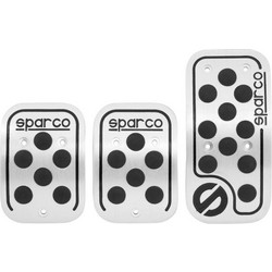 Πεταλιέρα αλουμίνιο με μαύρο λάστιχο Sparco | Sparco