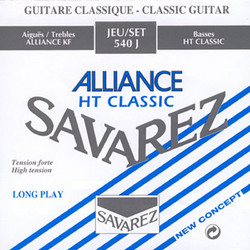 Savarez 540J Σετ 6 Χορδές Κλασικής Κιθάρας 25-44" Hard Tension