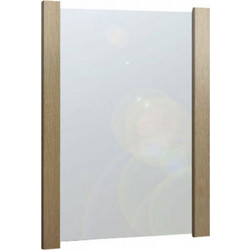Καθρέπτης σε χρώμα δρυς 75x90 500-00251