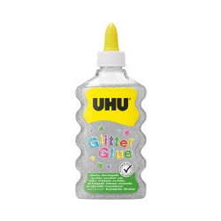 UHU GLITTER GLUE 177ML ΑΣΗΜΙ