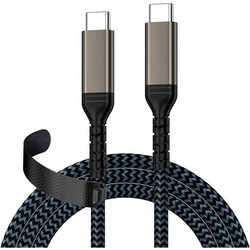 Naxius Cable Braided Type-C_Type-C 2m NXCBCC-21 10Gbps_60W 3A 20V Naxius