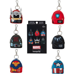 Loungefly Marvel Avengers mini backpack keychain mystery box 12 Τεμ