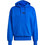 Adidas Essentials Feelcozy Fleece Terry Hoodie Ανδρικό Αθλητικό Φούτερ με Κουκούλα Μπλε JE3800