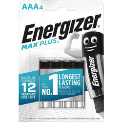 Energizer Max Plus AAA 4τμχ