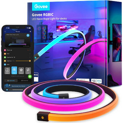 Govee RGBIC LED Neon Rope Light for Desks - 3M