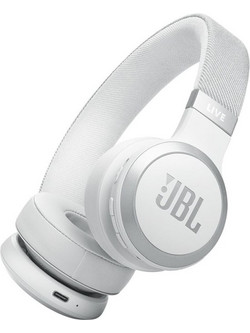 JBL Live 670NC Ενσύρματα & Ασύρματα Bluetooth Ακουστικά On Ear με Noise Cancelling Λευκά