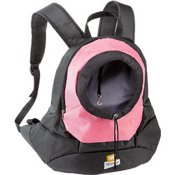 Ferplast Kangoo Σακίδιο Πλάτης Μεταφοράς Σκύλου έως 6kg Ροζ 37x16x36.5cm 85748116