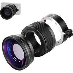 Neewer wide angle lens for Sony ZV1 (black) - (B0BJTW6FNX)