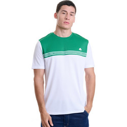 ΠΑΝΑΘΗΝΑΙΚΟΣ Ανδρικό T-Shirt με Ρίγες Λευκό Πράσινο