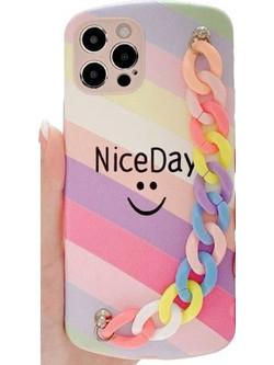 Nice Day Coloful Silicone Case - iPhone 12 - Πολύχρωμο