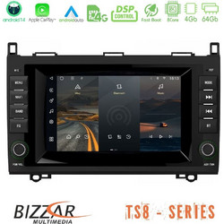 Bizzar U-TS8-MB16 Ηχοσύστημα Αυτοκινήτου με Οθόνη Αφής Bluetooth & GPS