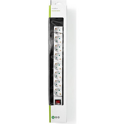 NEDIS EXSO830F1PRO Πολύπριζο 8 θέσεων με διακόπτη ON/OFF και καλώδιο 3.00m