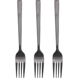 ΠΙΡΟΥΝΙ ΑΝΟΞΕΙΔΩΤΟ ΣΕΤ 3 ΤΜΧ BLACK LINE KT214012AB-2B 20cm VIOSARP
