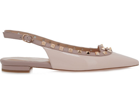 ALESSANDRA BRUNI SLINGBACK U471E0021Y37 - OFF WHITE ΒΕΡΝΙ U471E0021Y37-BEIGE RUGAN 271NUDE 308