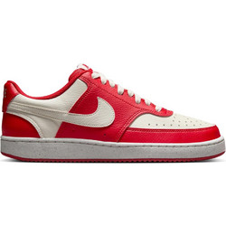 Nike Court Vision Low Next Nature Γυναικεία Sneakers Κόκκινα Εκρού DH3158-602