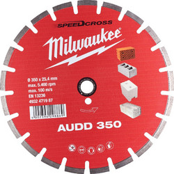 Milwaukee 4932471987 - Speedcross Δίσκος Κοπής Δομικών Υλικών 350mm