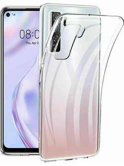 Θήκη TPU Σιλικόνης 1 mm για Huawei P40 Lite 5G - Διάφανο