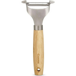 Culinare Naturals Αποφλοιωτής Zulienne Naturals 17,5cm Silver-Natural