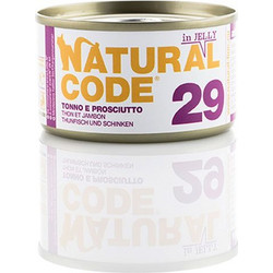 Natural Code 29 Adult with Tuna & Ham in Jelly 85gr