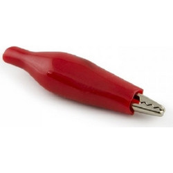 Crocodile clip 30mm Red