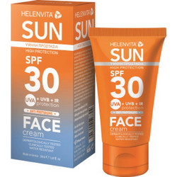 Helenvita Sun Αντηλιακή Κρέμα Προσώπου Αντιγηραντική SPF30 50ml