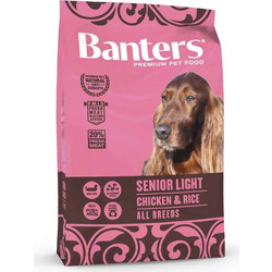 Banters Senior All Breeds Light with Chicken & Rice 3kg